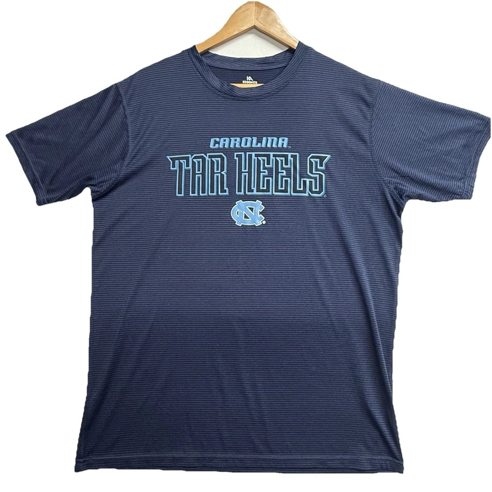 Carolina‎ Tar Heels Men's tshirt L NCAA Knights Apparel Performance fabric